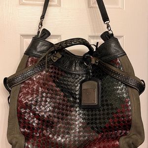 Suede/Leather mix slouchy from designer Francesco Cobiasia